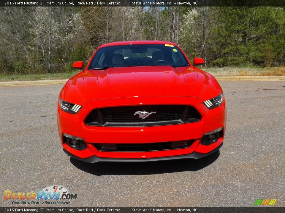2016 Ford Mustang GT Premium Coupe Race Red / Dark Ceramic Photo #3