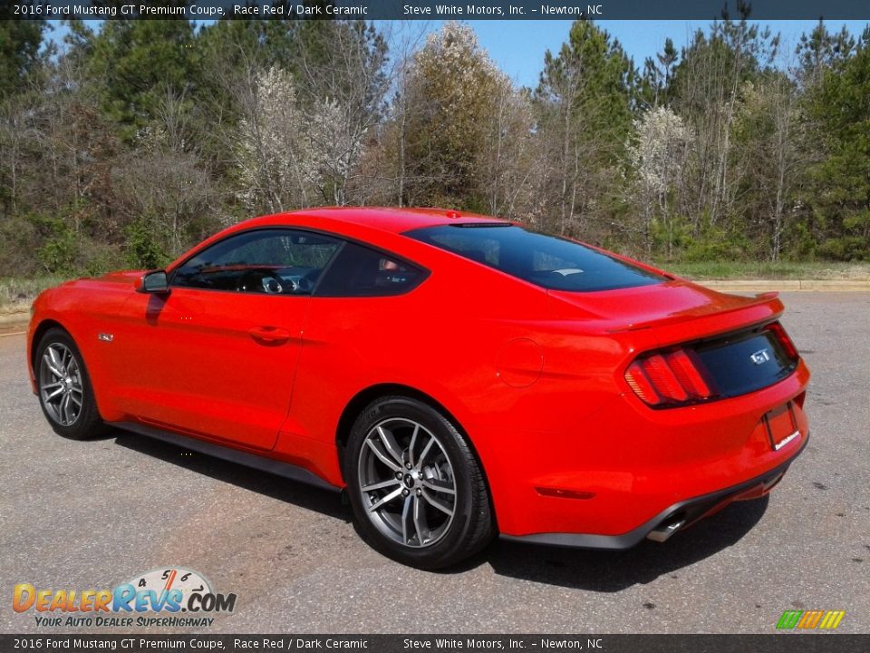 2016 Ford Mustang GT Premium Coupe Race Red / Dark Ceramic Photo #8