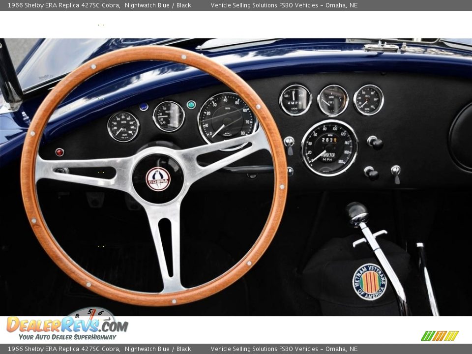 Dashboard of 1966 Shelby ERA Replica 427SC Cobra Photo #6