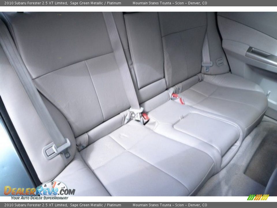 2010 Subaru Forester 2.5 XT Limited Sage Green Metallic / Platinum Photo #24