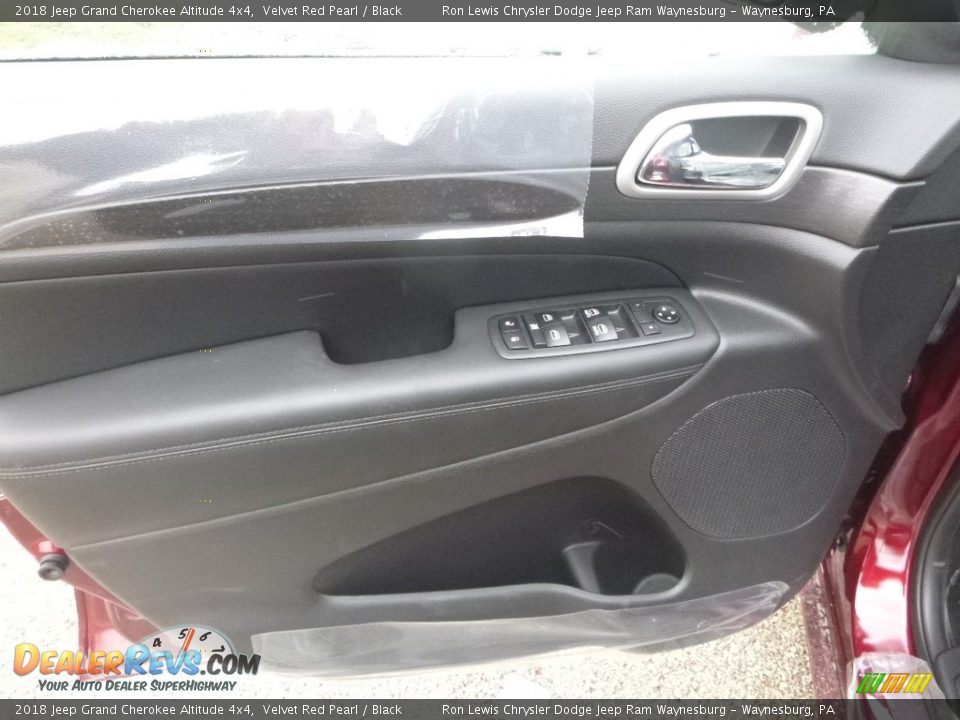 2018 Jeep Grand Cherokee Altitude 4x4 Velvet Red Pearl / Black Photo #13