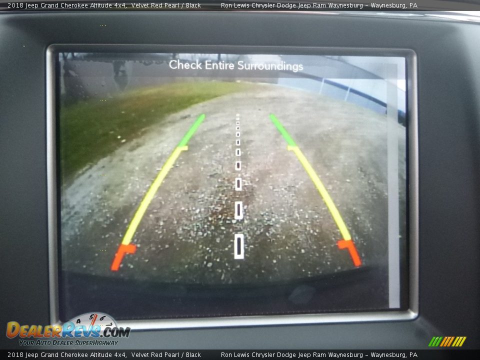 2018 Jeep Grand Cherokee Altitude 4x4 Velvet Red Pearl / Black Photo #20