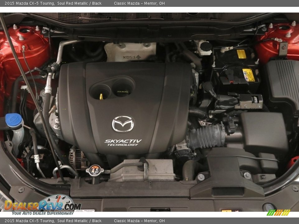 2015 Mazda CX-5 Touring Soul Red Metallic / Black Photo #18