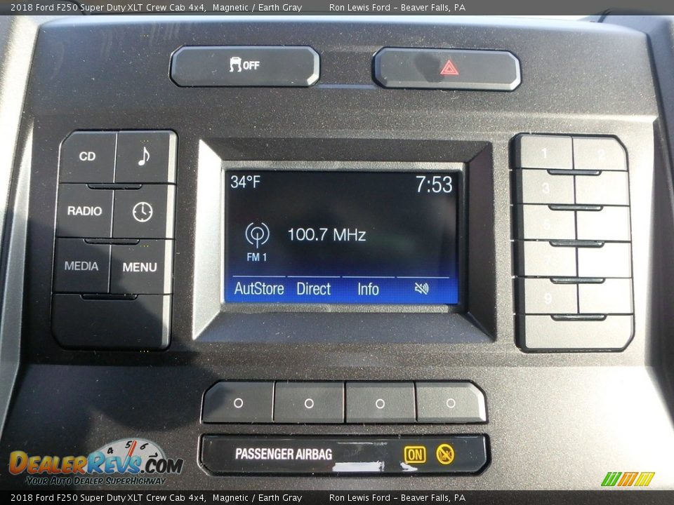 2018 Ford F250 Super Duty XLT Crew Cab 4x4 Magnetic / Earth Gray Photo #19