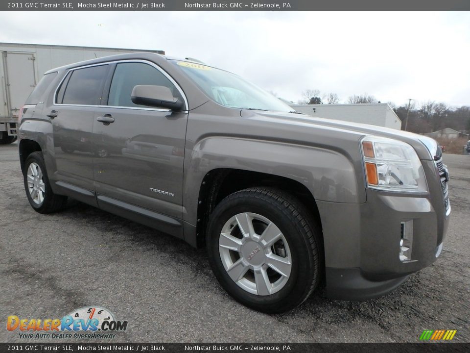 2011 GMC Terrain SLE Mocha Steel Metallic / Jet Black Photo #3