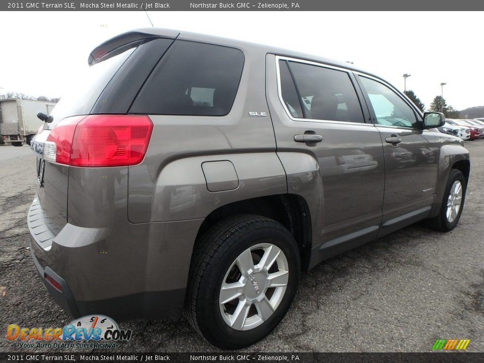2011 GMC Terrain SLE Mocha Steel Metallic / Jet Black Photo #8