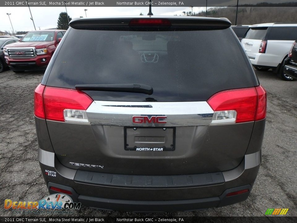 2011 GMC Terrain SLE Mocha Steel Metallic / Jet Black Photo #9