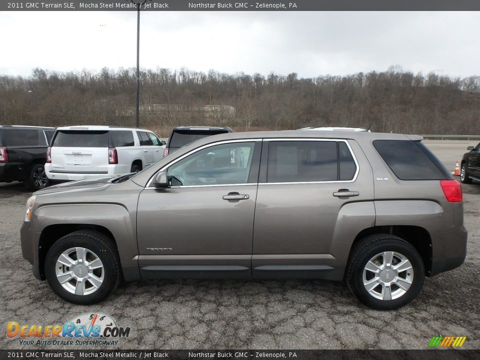 2011 GMC Terrain SLE Mocha Steel Metallic / Jet Black Photo #12