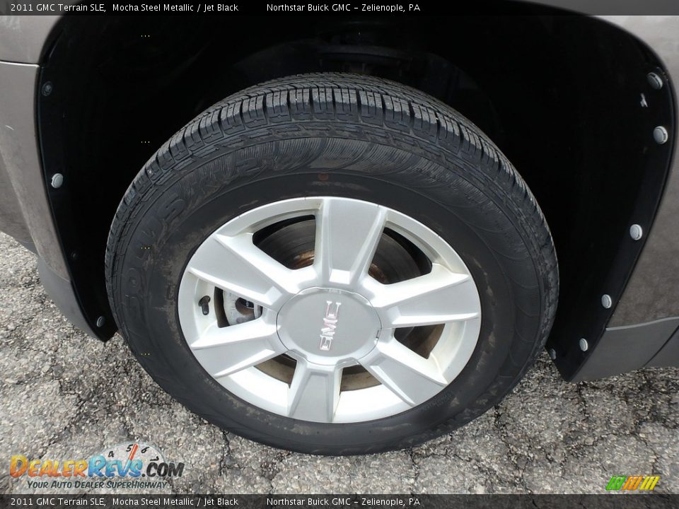 2011 GMC Terrain SLE Mocha Steel Metallic / Jet Black Photo #13