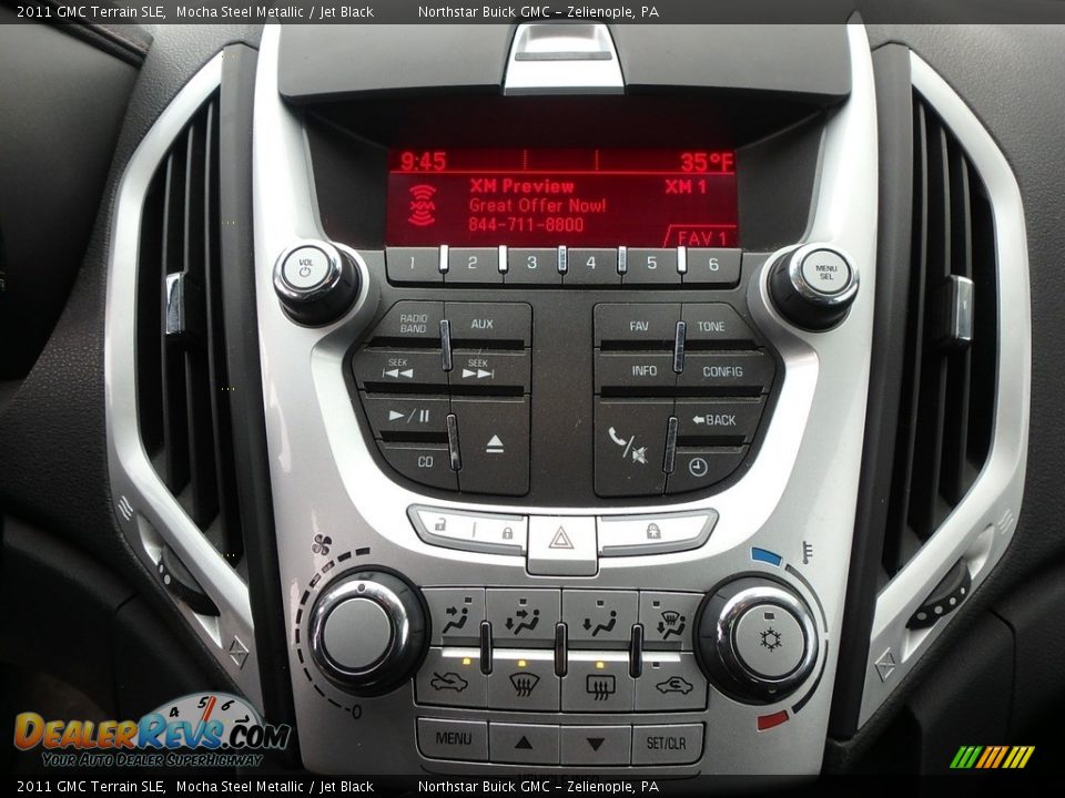 2011 GMC Terrain SLE Mocha Steel Metallic / Jet Black Photo #24