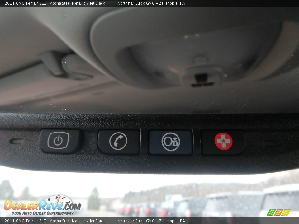 2011 GMC Terrain SLE Mocha Steel Metallic / Jet Black Photo #25