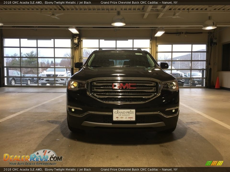 2018 GMC Acadia SLE AWD Ebony Twilight Metallic / Jet Black Photo #8