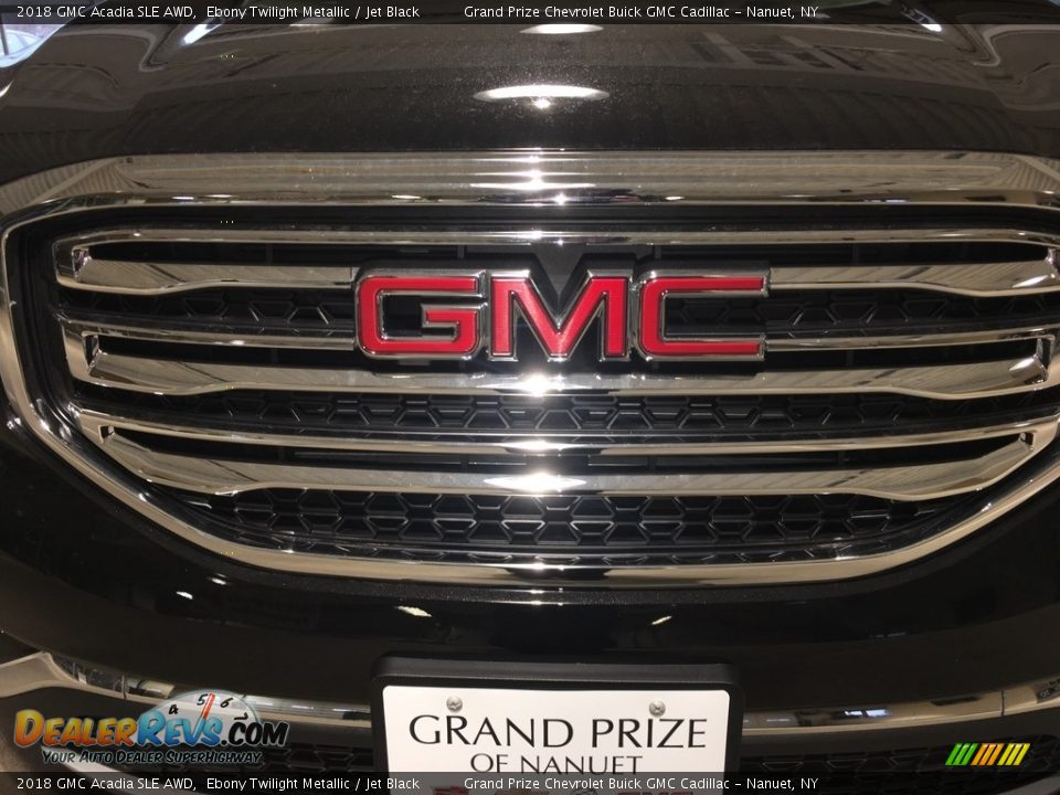 2018 GMC Acadia SLE AWD Ebony Twilight Metallic / Jet Black Photo #9