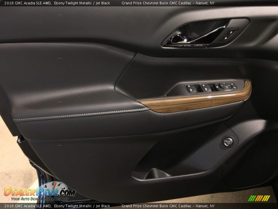 2018 GMC Acadia SLE AWD Ebony Twilight Metallic / Jet Black Photo #11