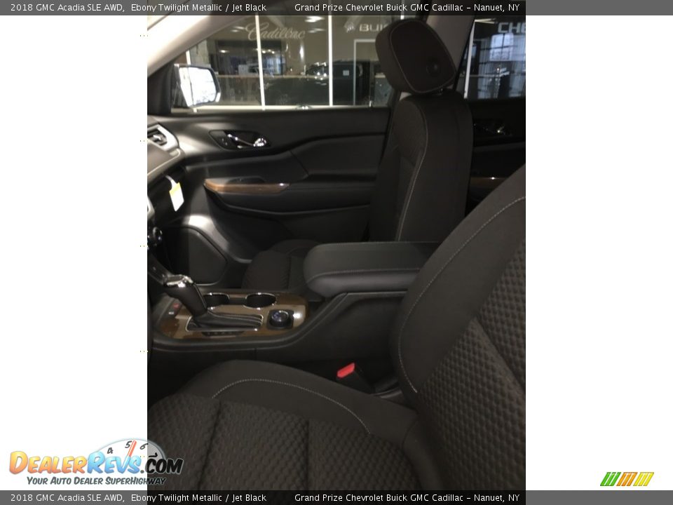 2018 GMC Acadia SLE AWD Ebony Twilight Metallic / Jet Black Photo #12