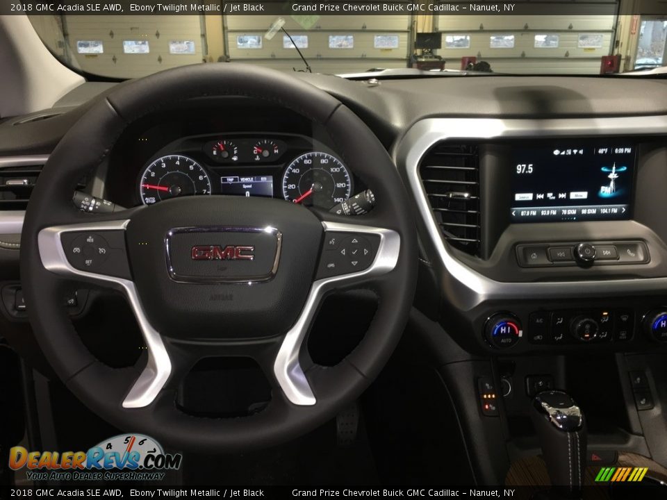 2018 GMC Acadia SLE AWD Ebony Twilight Metallic / Jet Black Photo #14