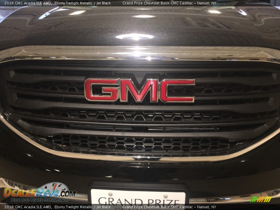 2018 GMC Acadia SLE AWD Ebony Twilight Metallic / Jet Black Photo #8
