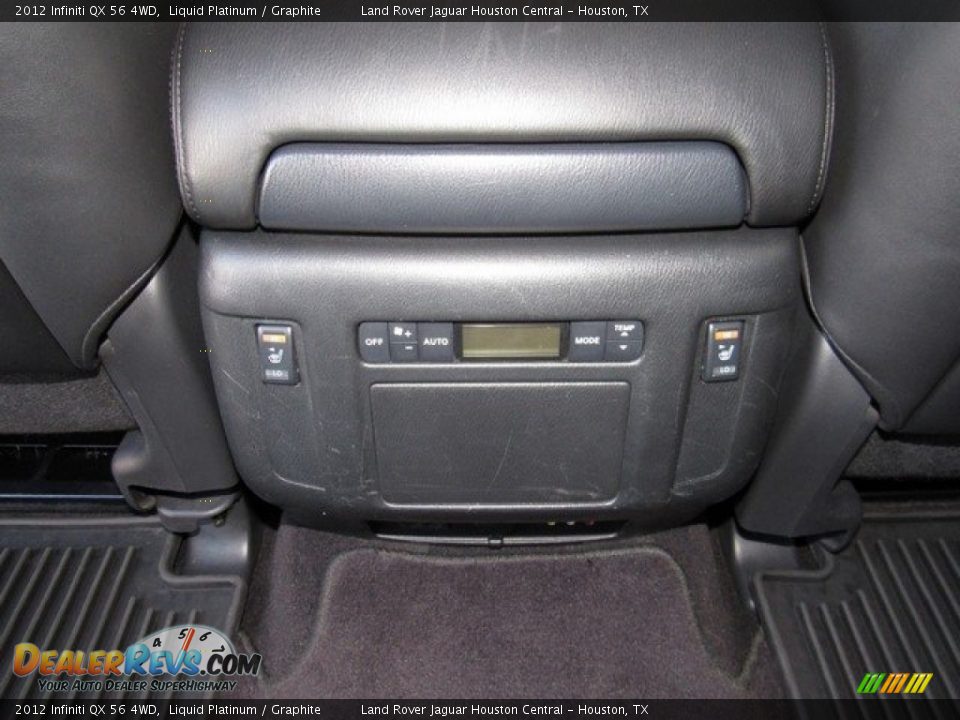 2012 Infiniti QX 56 4WD Liquid Platinum / Graphite Photo #17