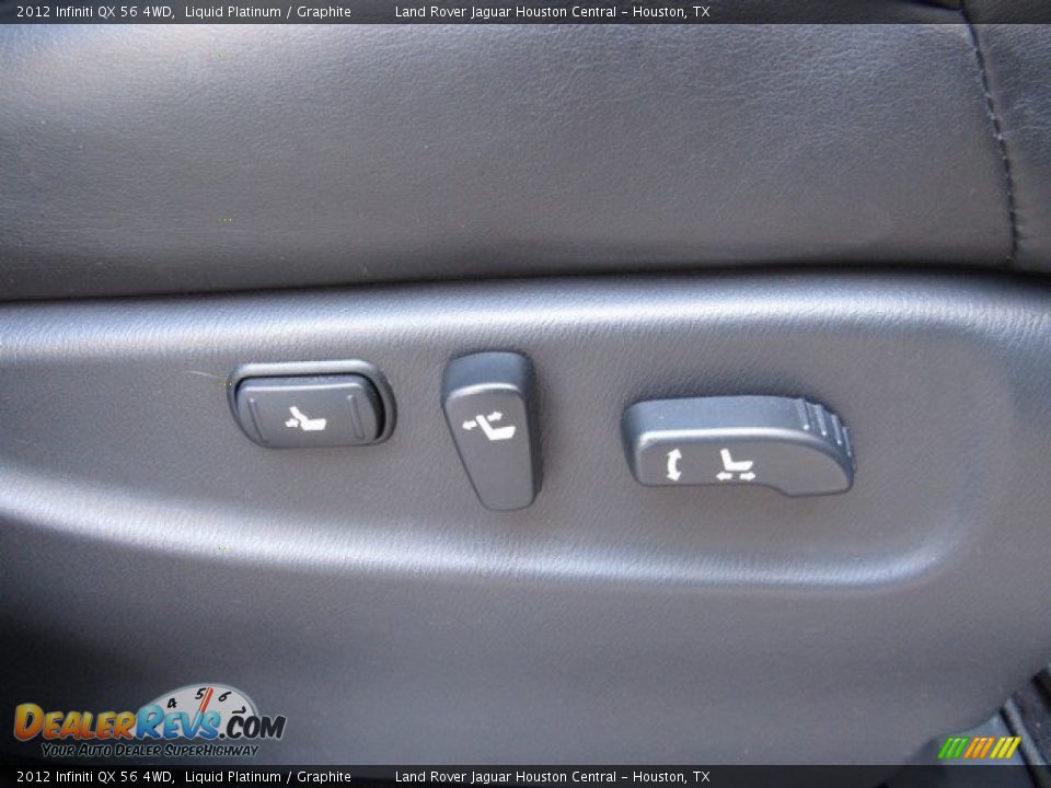 2012 Infiniti QX 56 4WD Liquid Platinum / Graphite Photo #25