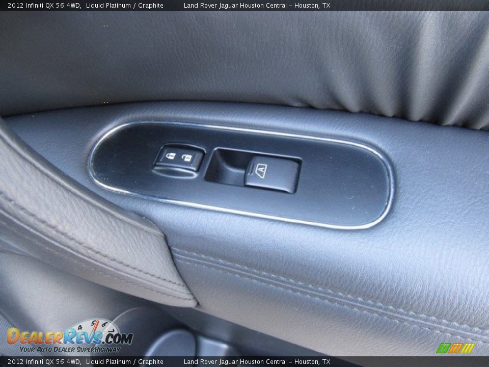 2012 Infiniti QX 56 4WD Liquid Platinum / Graphite Photo #26