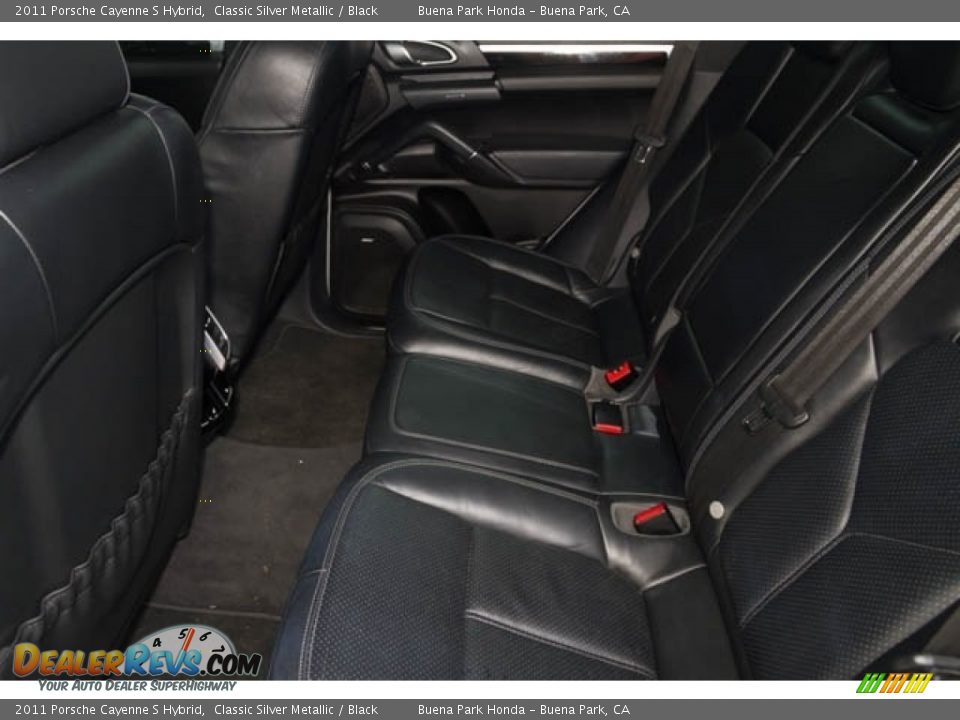 2011 Porsche Cayenne S Hybrid Classic Silver Metallic / Black Photo #4