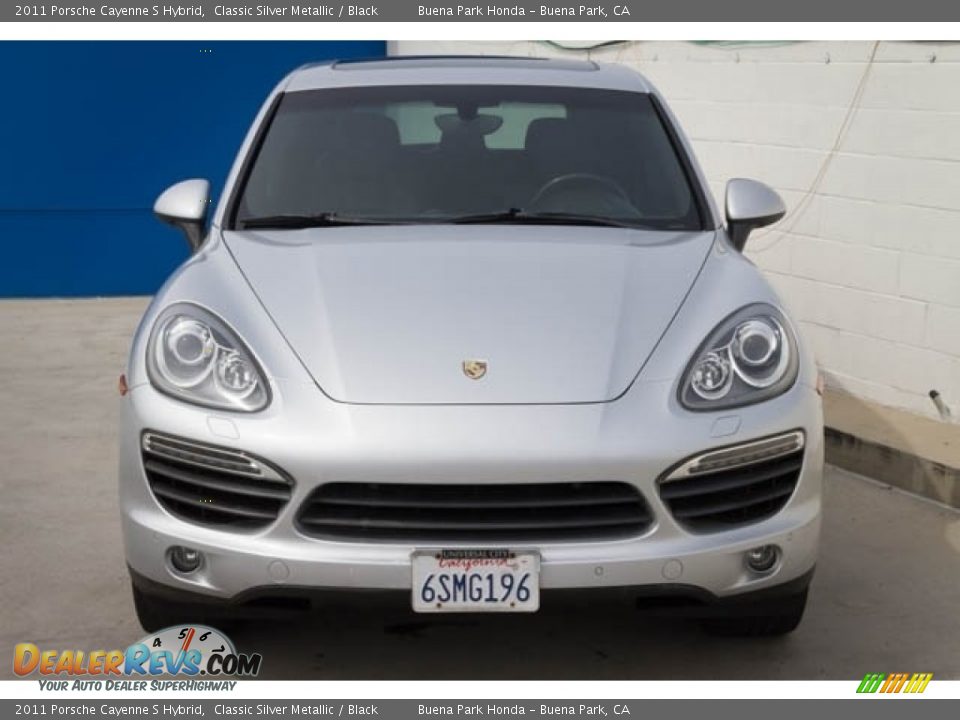 2011 Porsche Cayenne S Hybrid Classic Silver Metallic / Black Photo #7