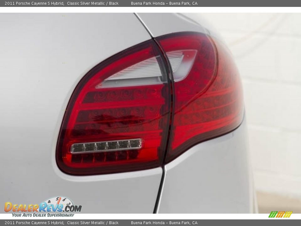 2011 Porsche Cayenne S Hybrid Classic Silver Metallic / Black Photo #11
