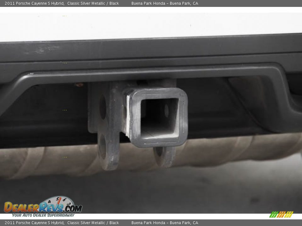 2011 Porsche Cayenne S Hybrid Classic Silver Metallic / Black Photo #12