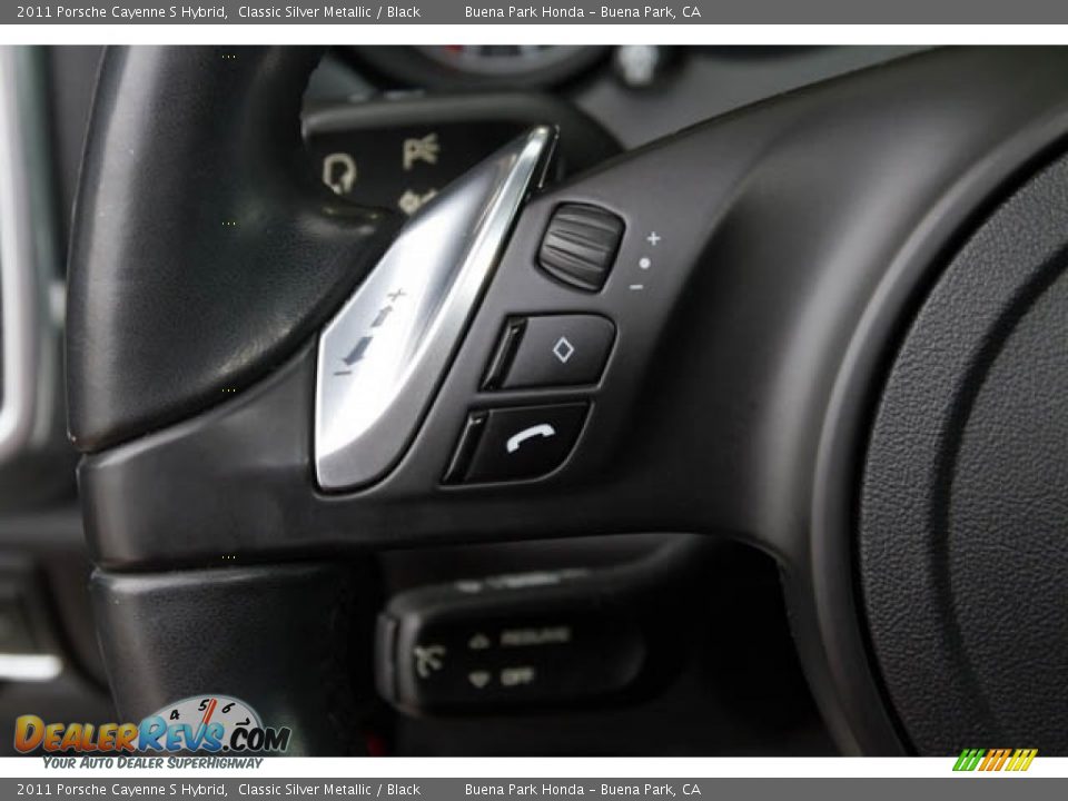 2011 Porsche Cayenne S Hybrid Classic Silver Metallic / Black Photo #15