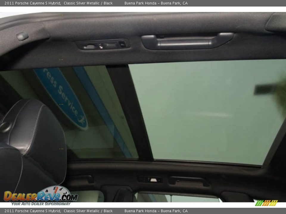2011 Porsche Cayenne S Hybrid Classic Silver Metallic / Black Photo #18