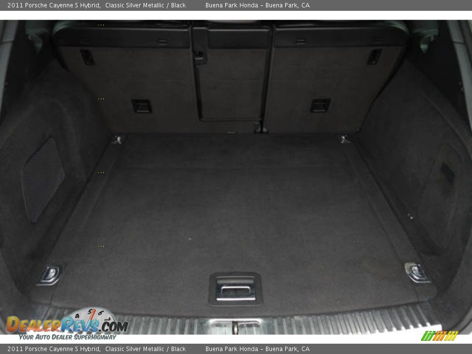 2011 Porsche Cayenne S Hybrid Classic Silver Metallic / Black Photo #20