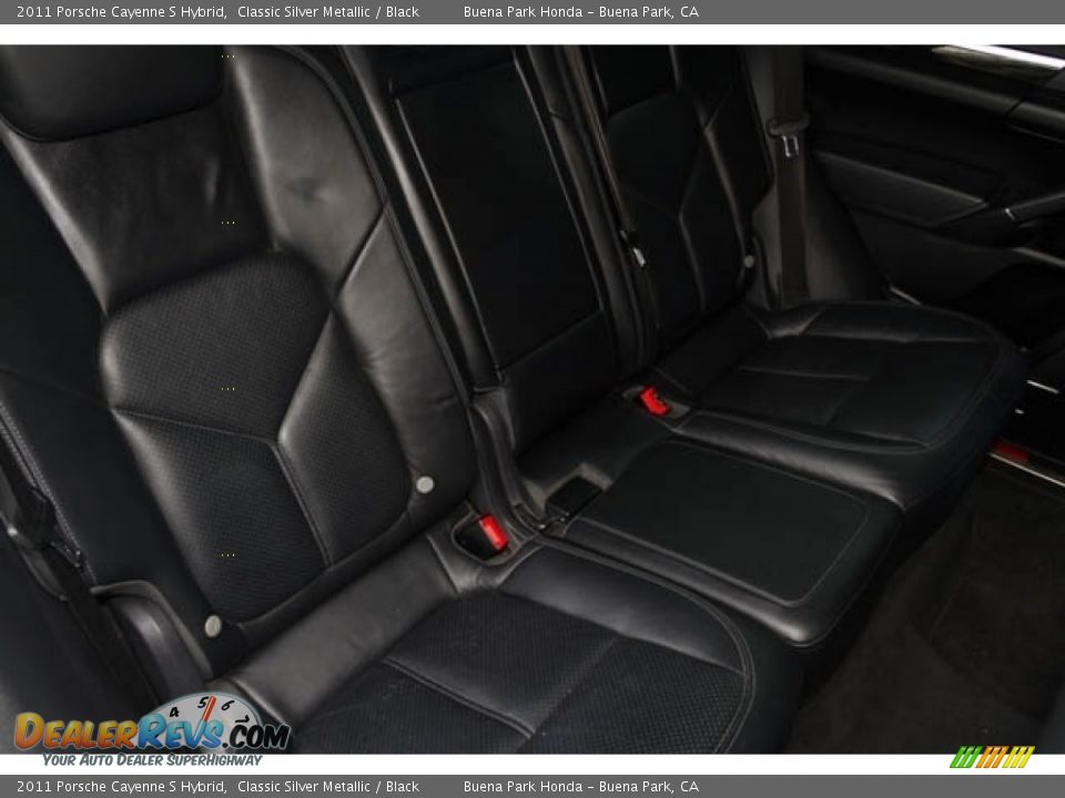 2011 Porsche Cayenne S Hybrid Classic Silver Metallic / Black Photo #22