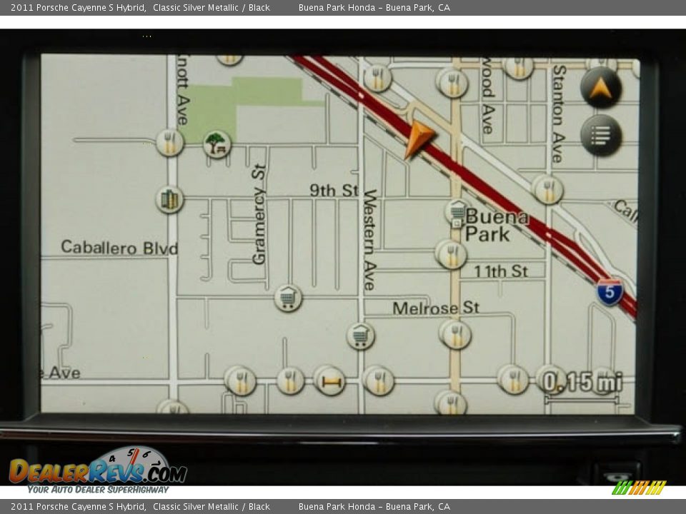 2011 Porsche Cayenne S Hybrid Classic Silver Metallic / Black Photo #25