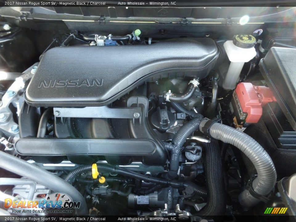 2017 Nissan Rogue Sport SV Magnetic Black / Charcoal Photo #6