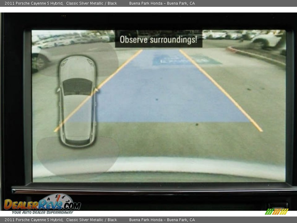 2011 Porsche Cayenne S Hybrid Classic Silver Metallic / Black Photo #26