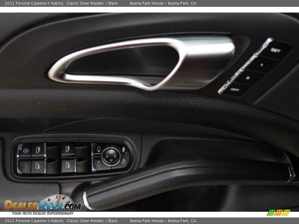 2011 Porsche Cayenne S Hybrid Classic Silver Metallic / Black Photo #29