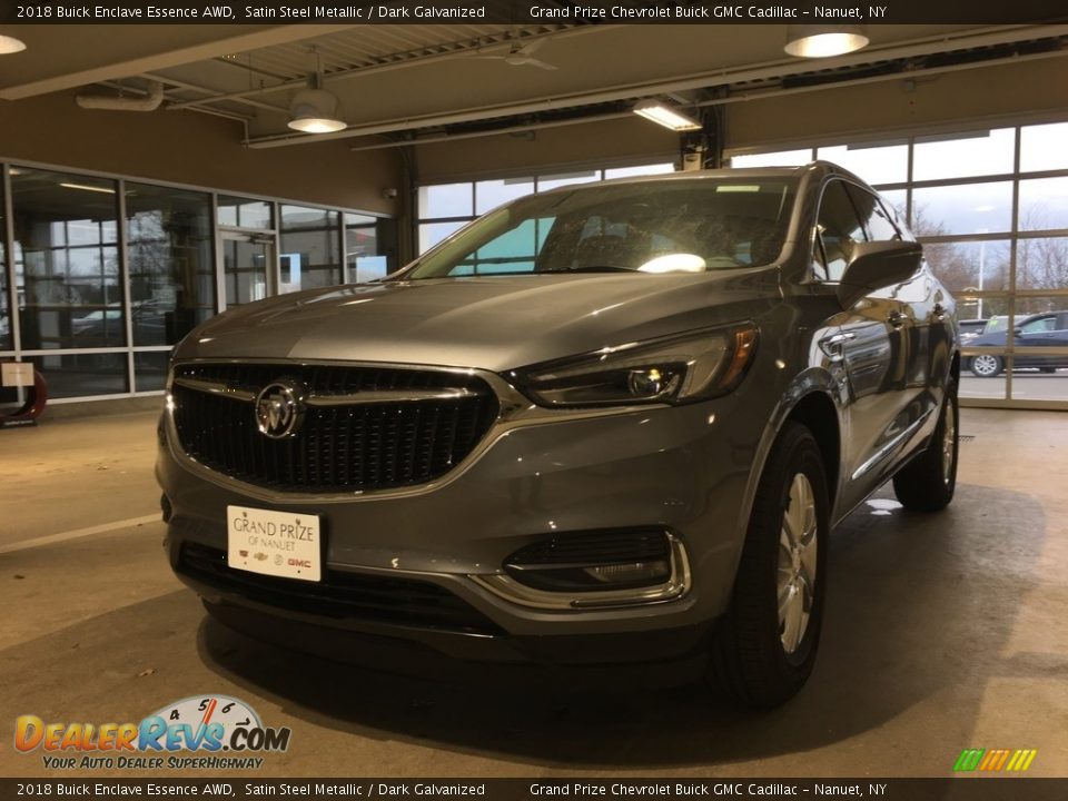2018 Buick Enclave Essence AWD Satin Steel Metallic / Dark Galvanized Photo #2