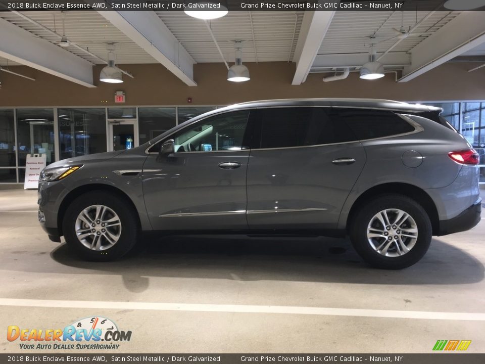 2018 Buick Enclave Essence AWD Satin Steel Metallic / Dark Galvanized Photo #3