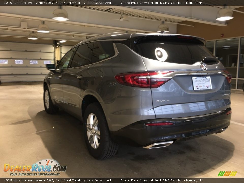 2018 Buick Enclave Essence AWD Satin Steel Metallic / Dark Galvanized Photo #4
