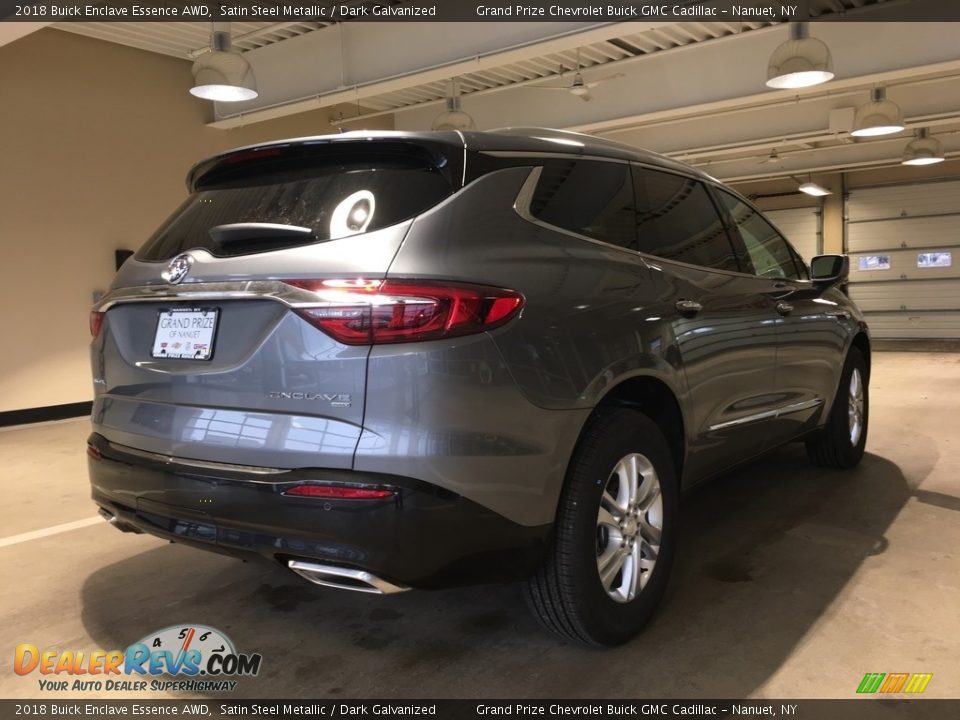 2018 Buick Enclave Essence AWD Satin Steel Metallic / Dark Galvanized Photo #6