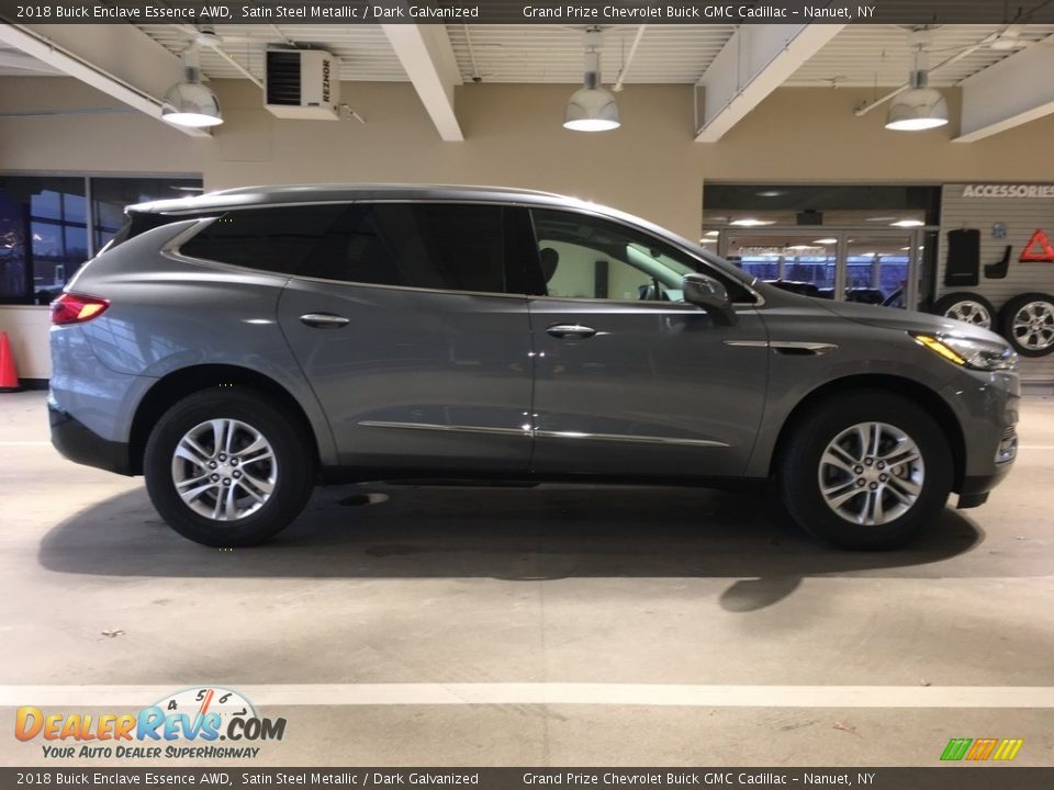 2018 Buick Enclave Essence AWD Satin Steel Metallic / Dark Galvanized Photo #7