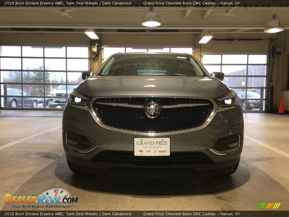 2018 Buick Enclave Essence AWD Satin Steel Metallic / Dark Galvanized Photo #8