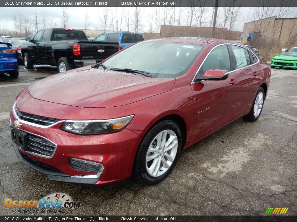 2018 Chevrolet Malibu LT Cajun Red Tintcoat / Jet Black Photo #1