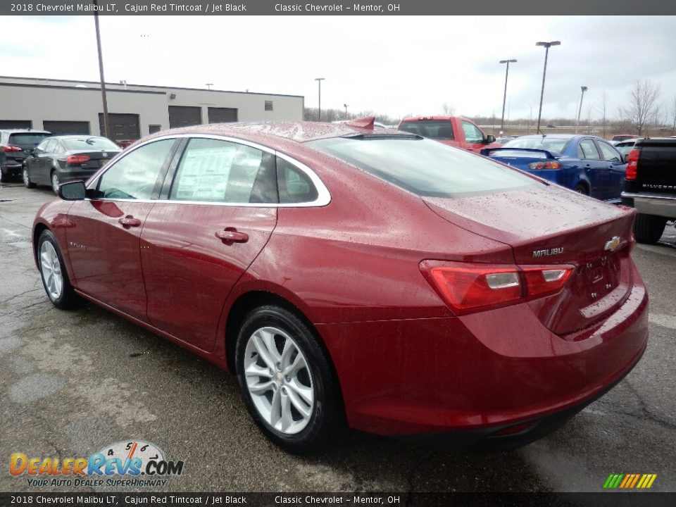 2018 Chevrolet Malibu LT Cajun Red Tintcoat / Jet Black Photo #5