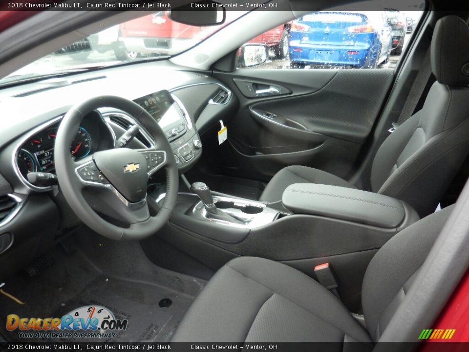 2018 Chevrolet Malibu LT Cajun Red Tintcoat / Jet Black Photo #7