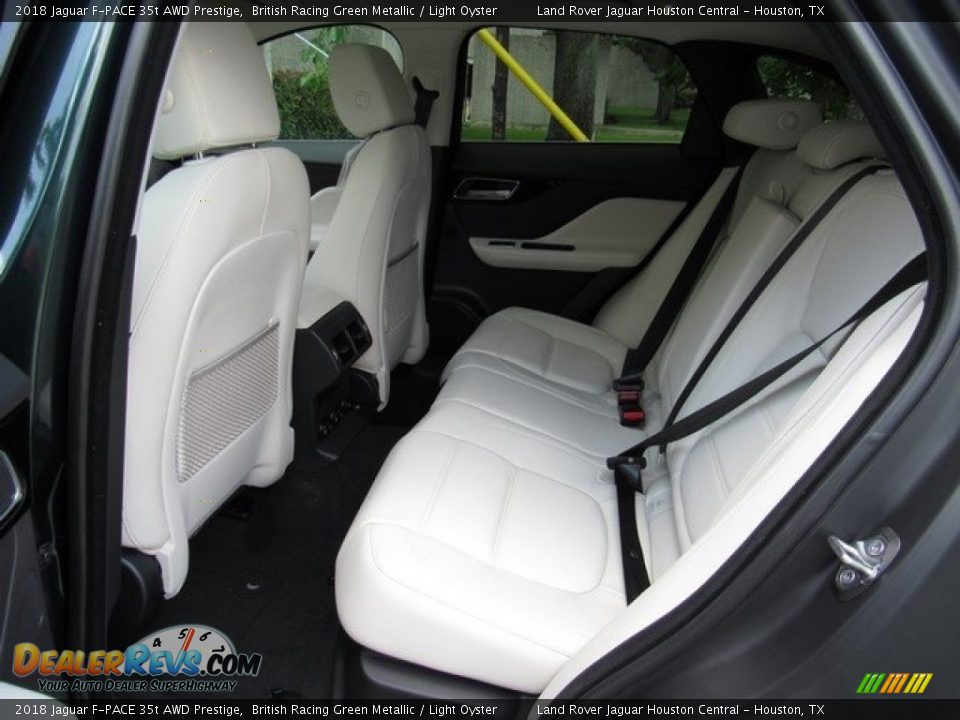 2018 Jaguar F-PACE 35t AWD Prestige British Racing Green Metallic / Light Oyster Photo #5