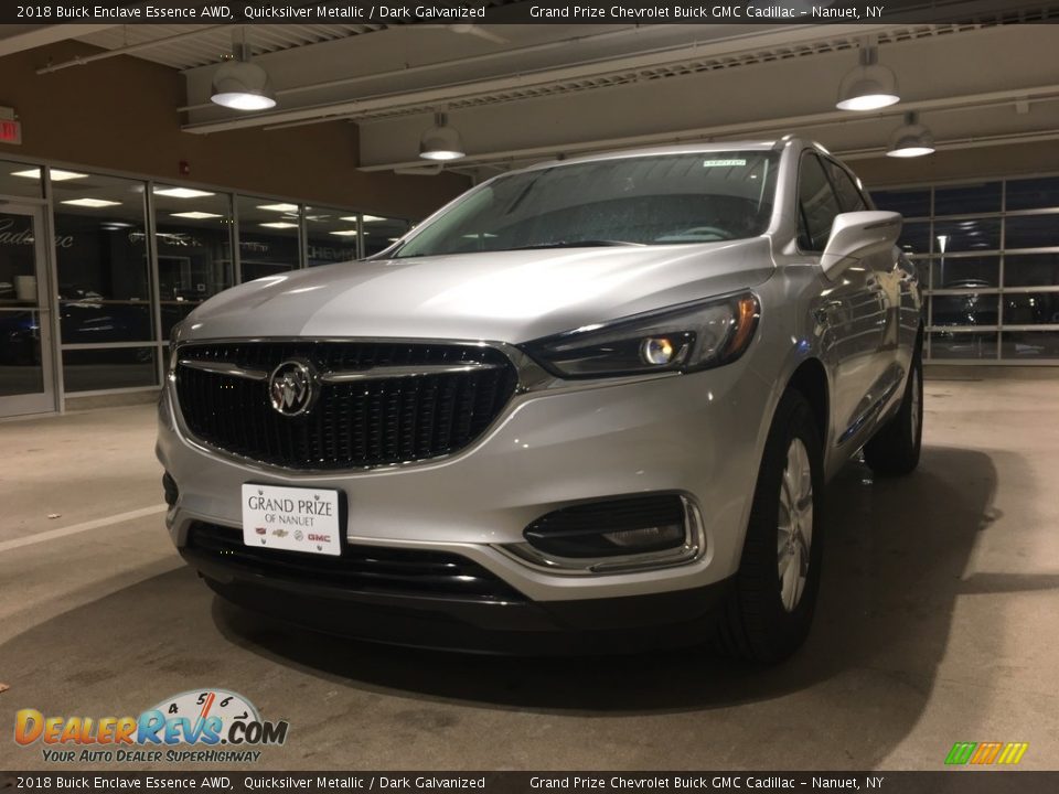 2018 Buick Enclave Essence AWD Quicksilver Metallic / Dark Galvanized Photo #2