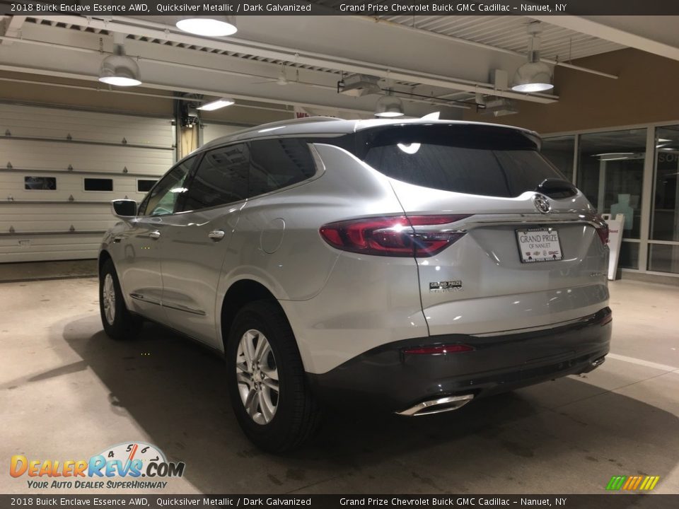 2018 Buick Enclave Essence AWD Quicksilver Metallic / Dark Galvanized Photo #4
