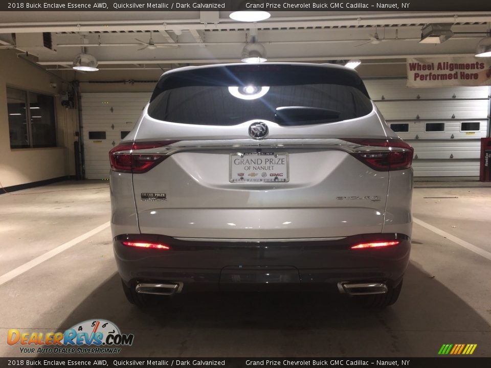 2018 Buick Enclave Essence AWD Quicksilver Metallic / Dark Galvanized Photo #5