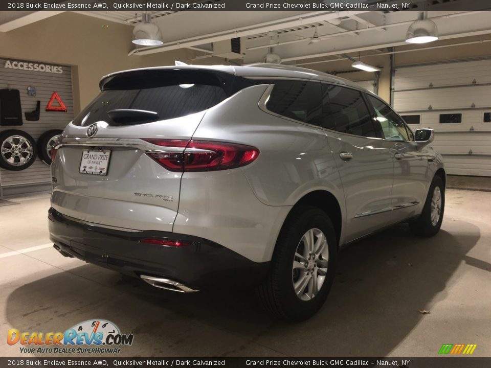 2018 Buick Enclave Essence AWD Quicksilver Metallic / Dark Galvanized Photo #6